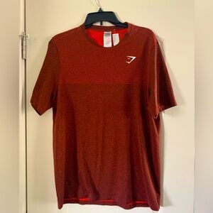 Gymshark Vital tshirt red size L